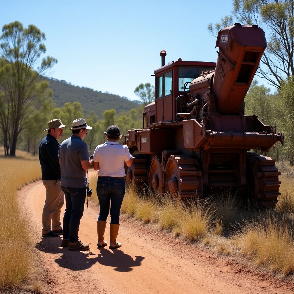 Research Team in Field